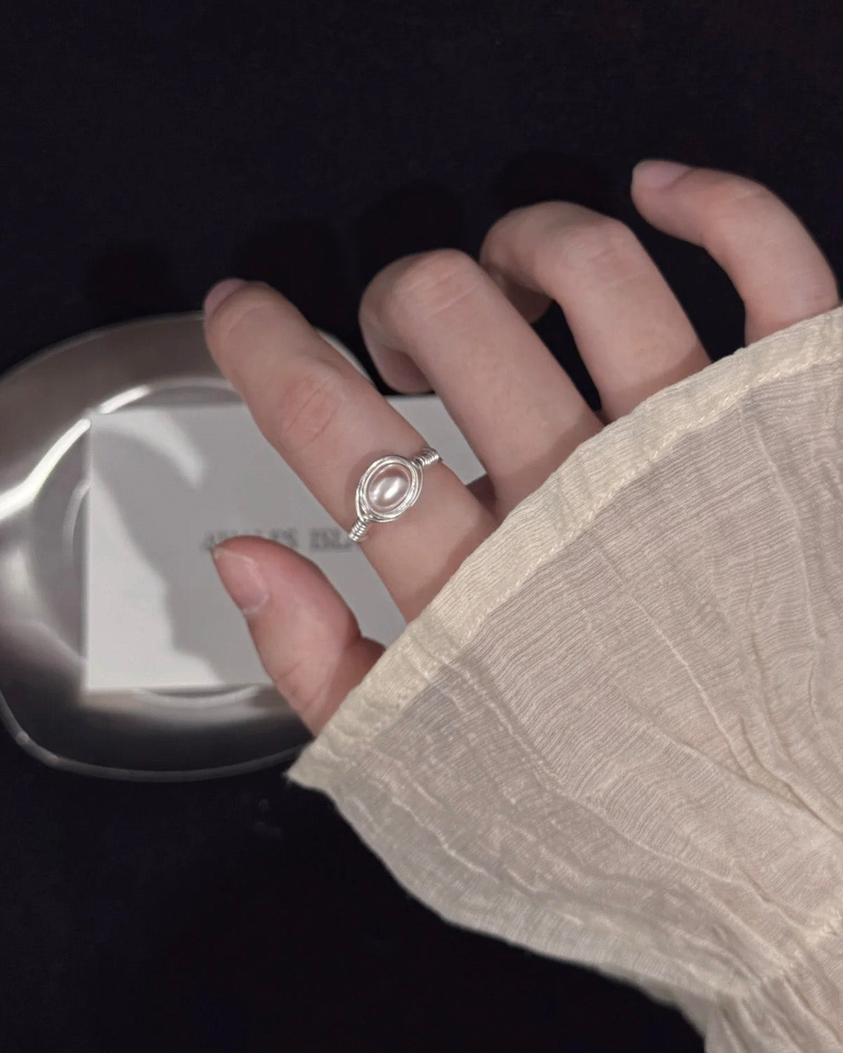 Handmade Freshwater Pearl Ring