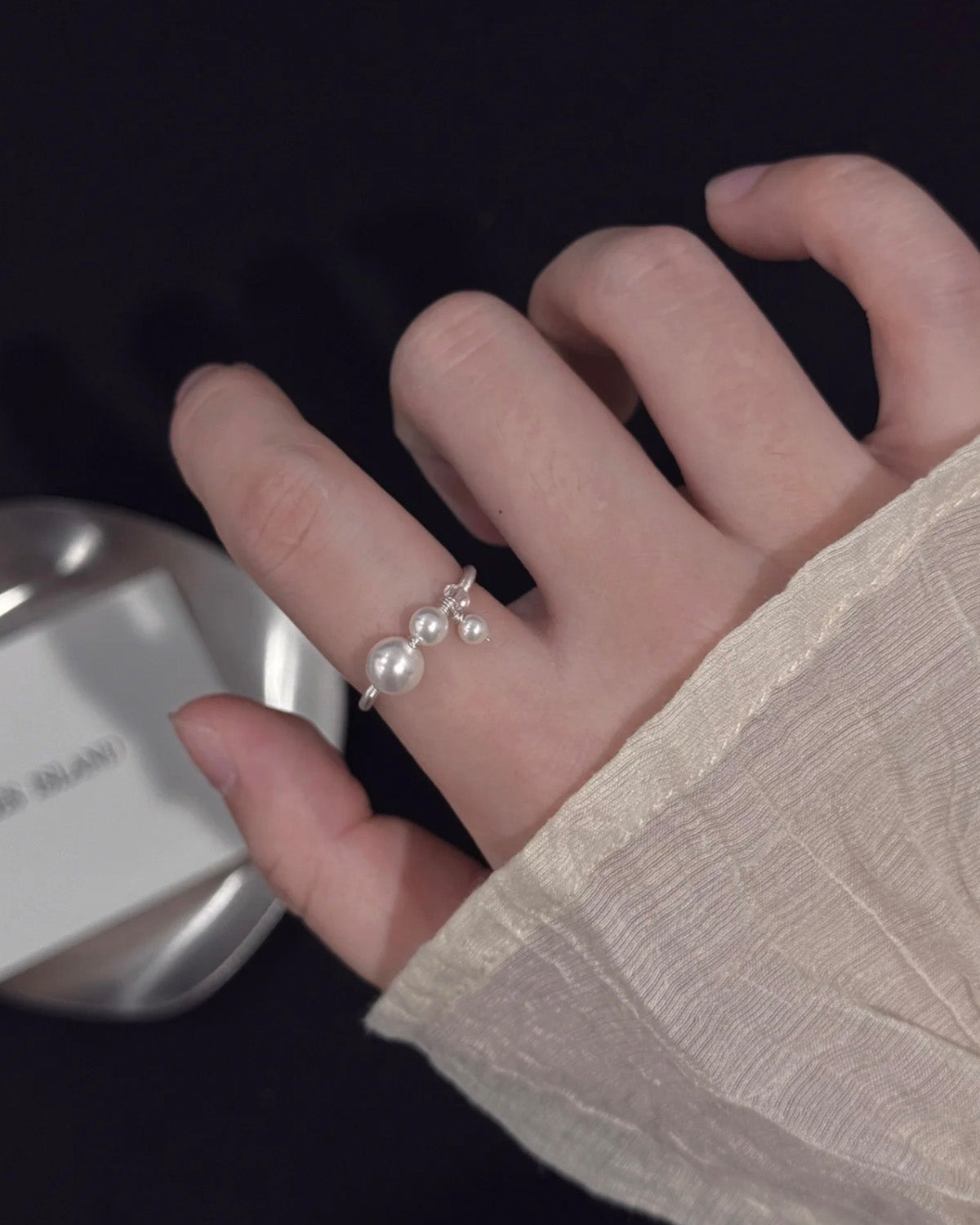 Handmade Freshwater Pearl Ring