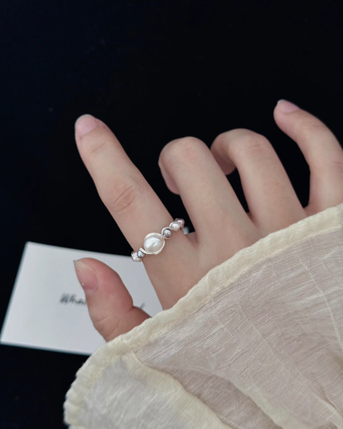 Handmade Freshwater Pearl Ring