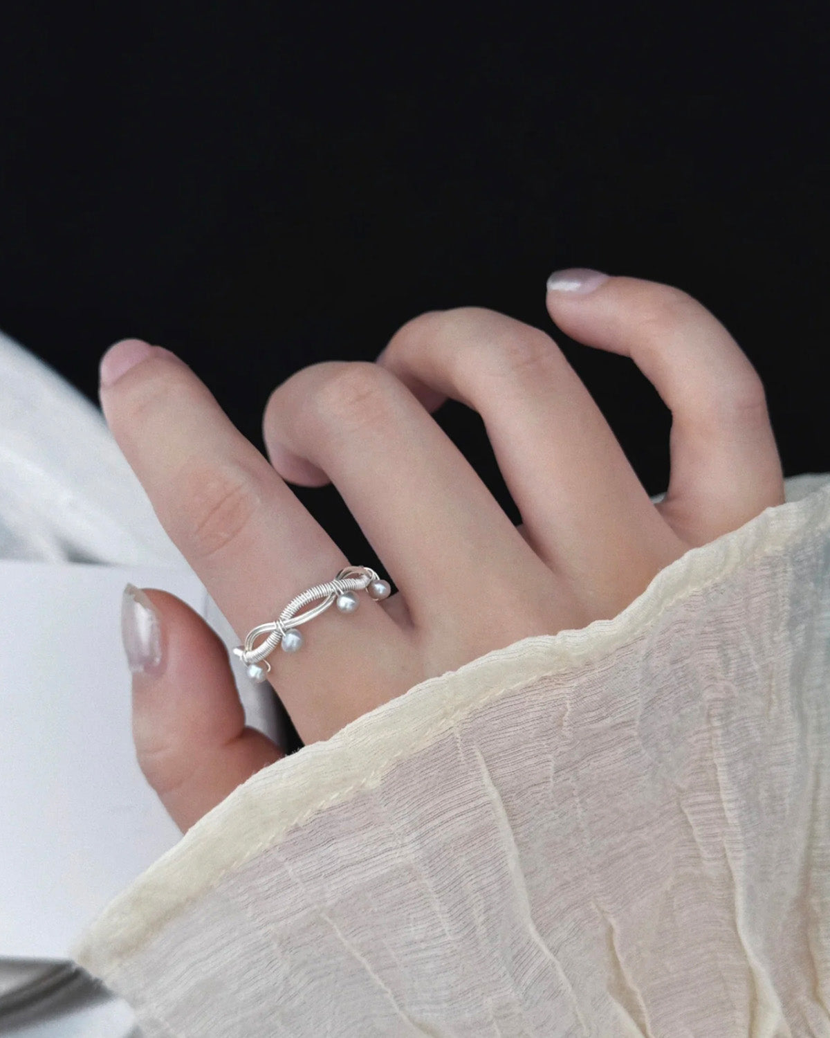 Handmade Freshwater Pearl Ring