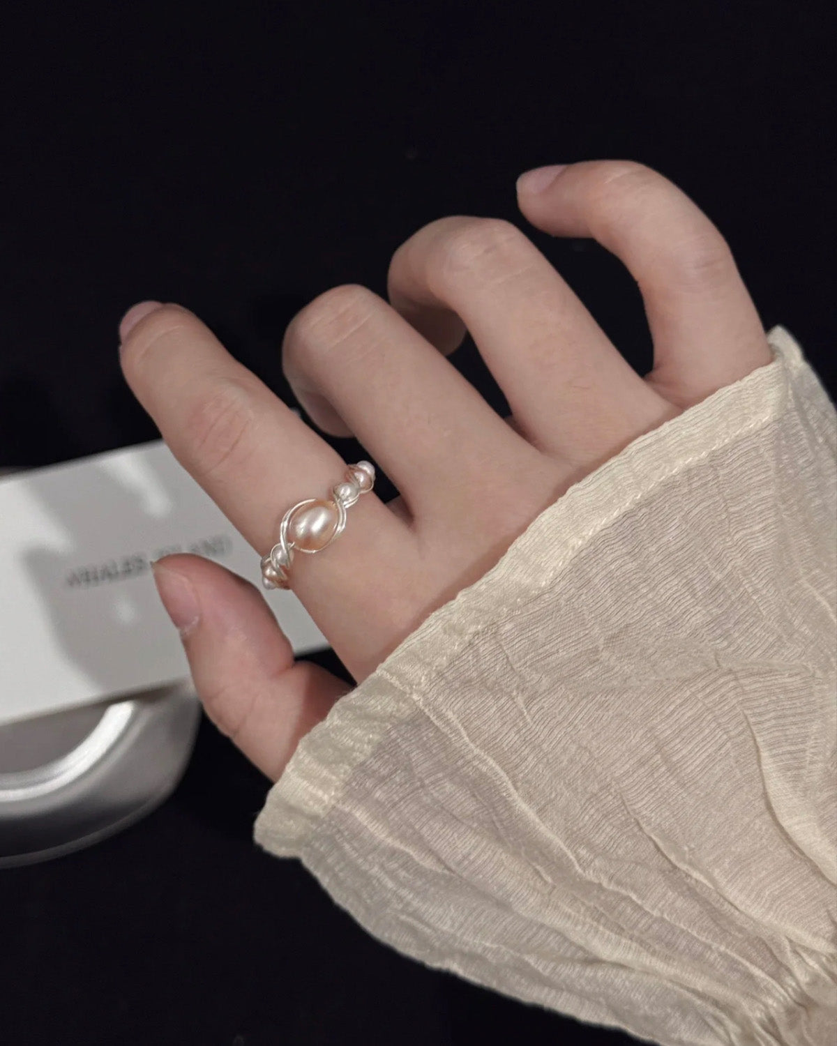Handmade Freshwater Pearl Ring