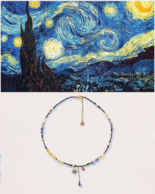 Handmade Natural Stone Jewelry Set – Necklace or Bracelet,ring star series