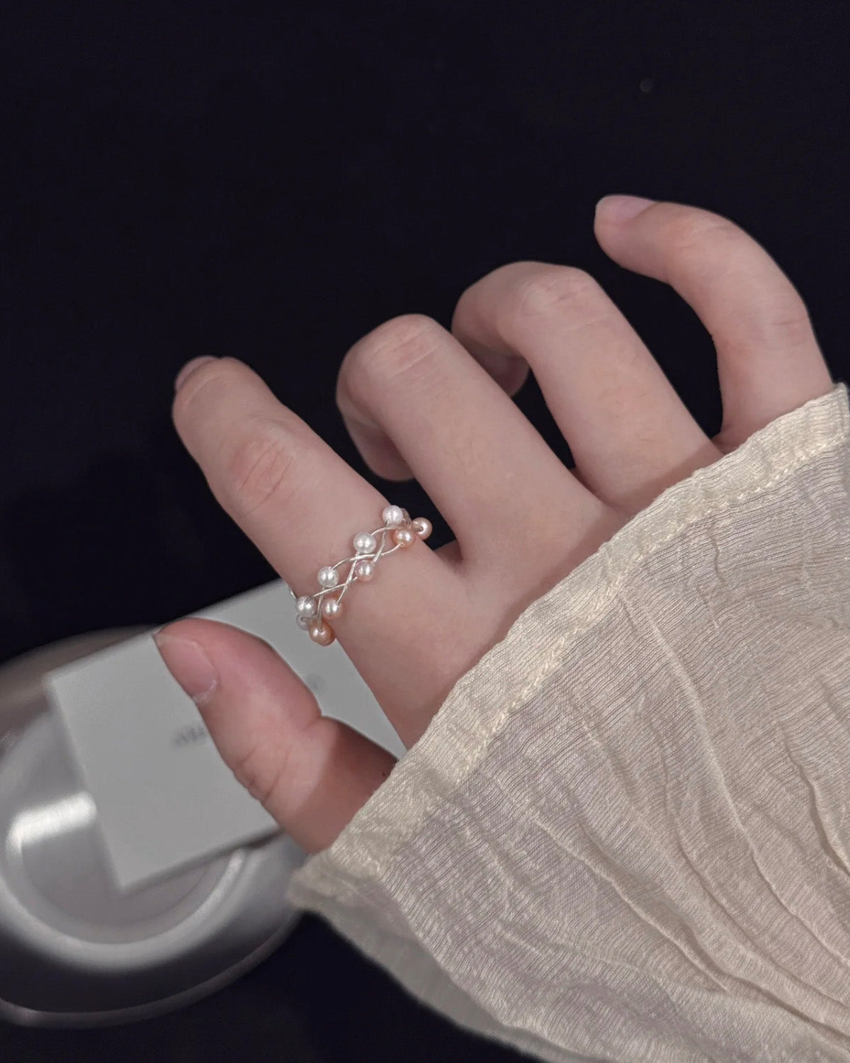 Handmade Freshwater Pearl Ring