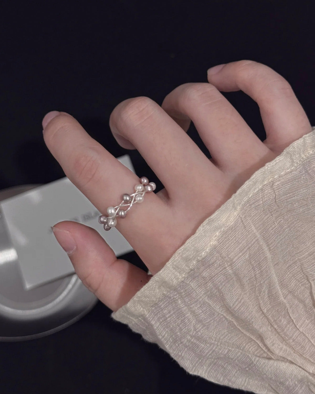 Handmade Freshwater Pearl Ring