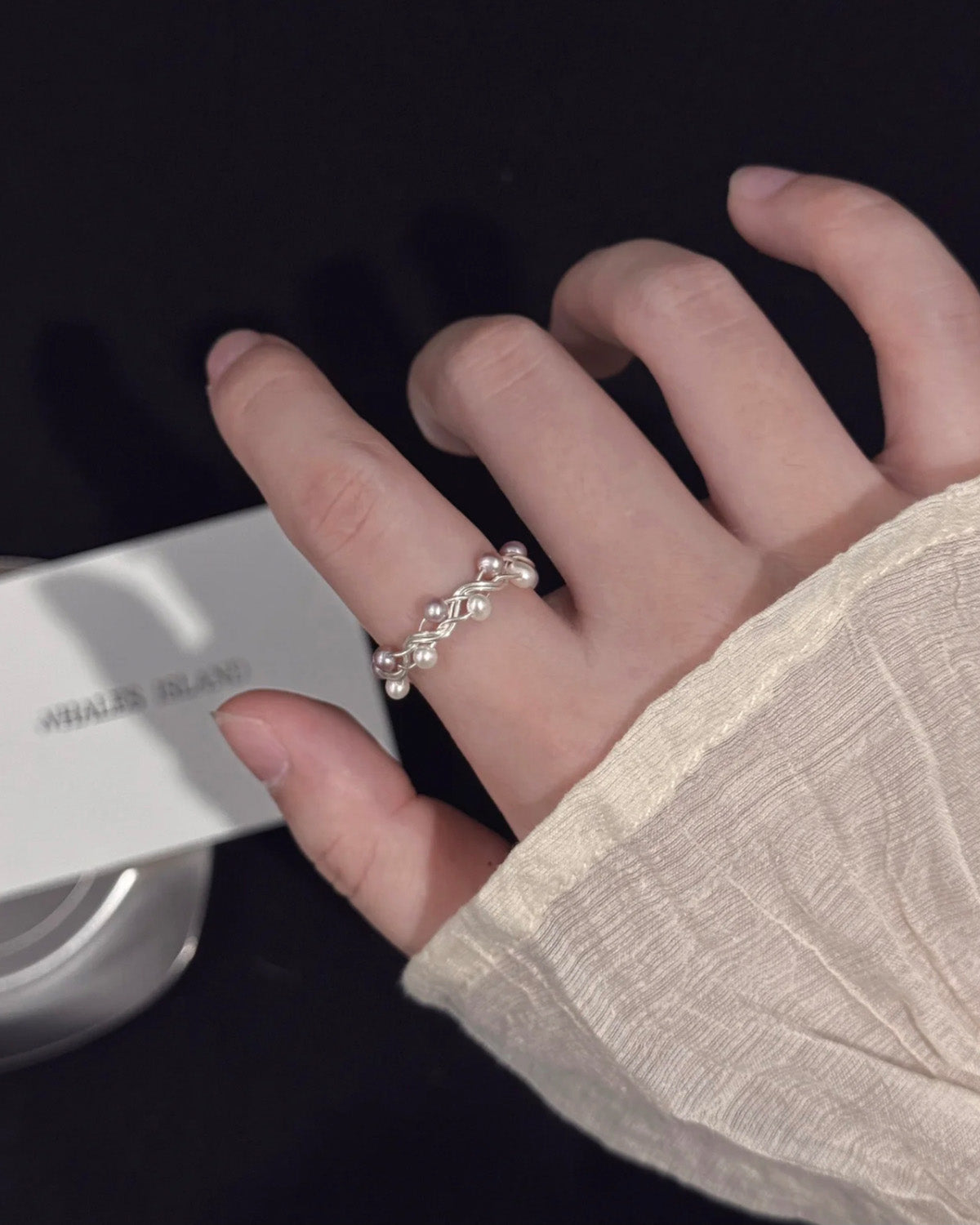 Handmade Freshwater Pearl Ring