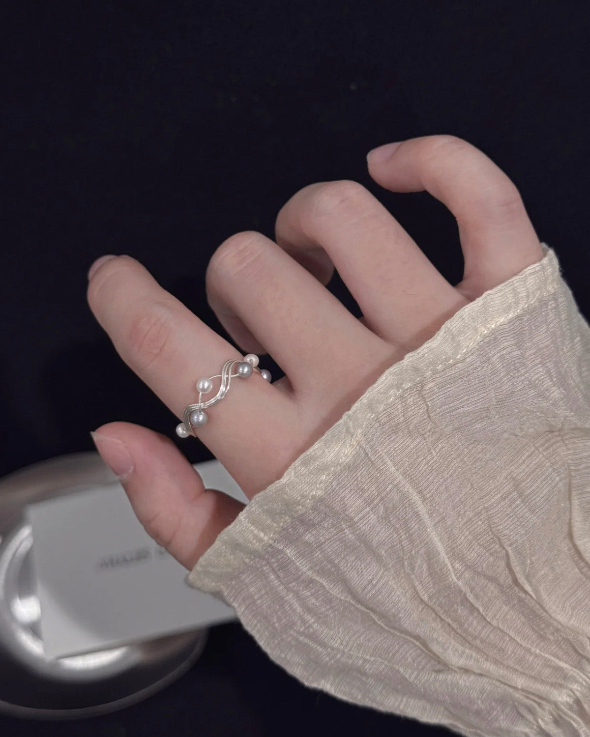 Handmade Freshwater Pearl Ring