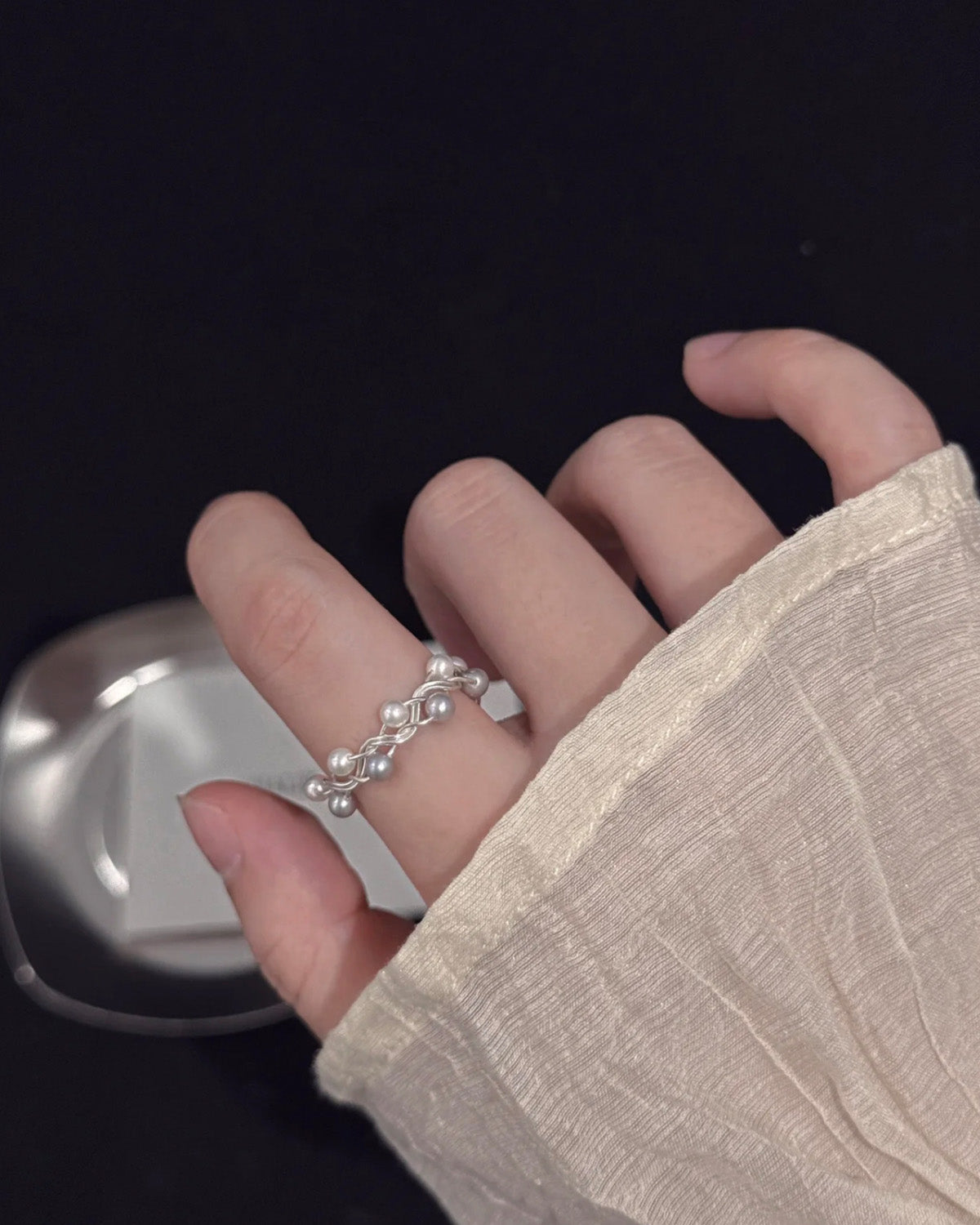 Handmade Freshwater Pearl Ring