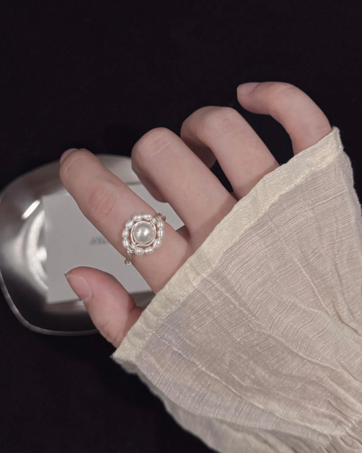 Handmade Freshwater Pearl Ring
