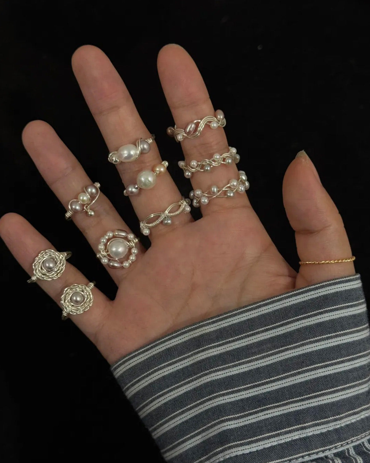 Handmade Freshwater Pearl Ring