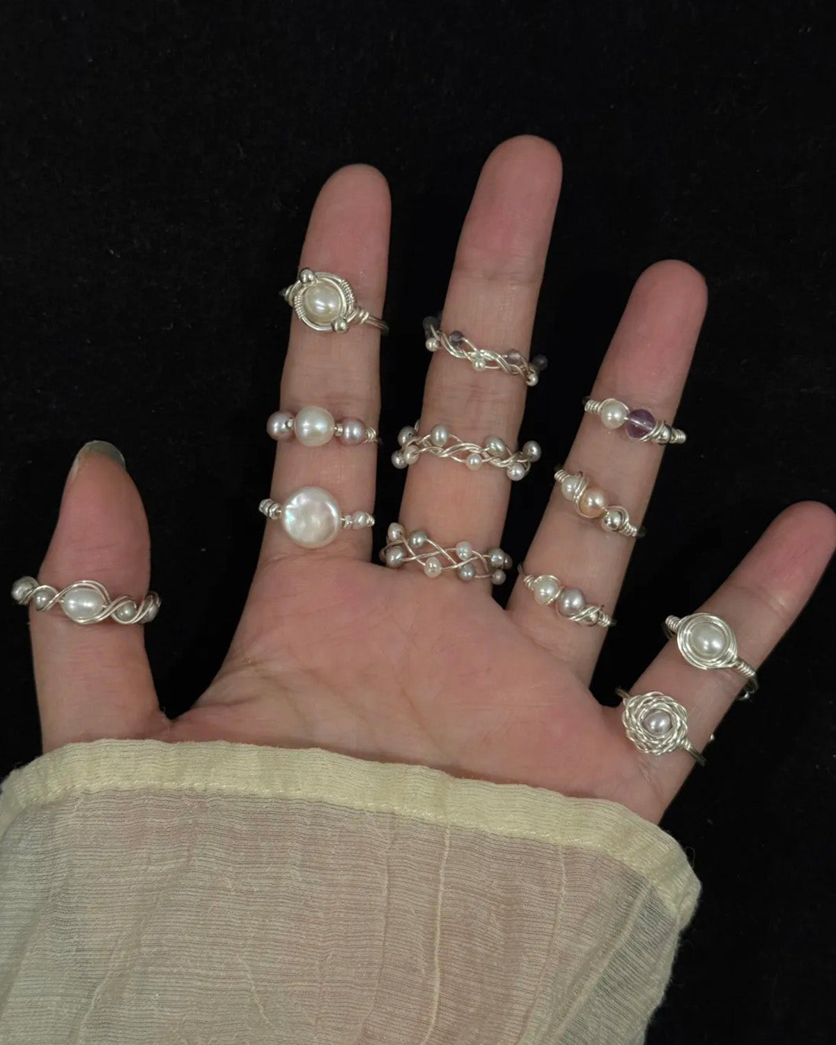 Handmade Freshwater Pearl Ring